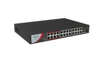 HILOOK NS-0326P-230(B) 24 Portlu 24 x 100 Mbps PoE ports, 1 x 1000 Mbps RJ45 port, and 1 x 1000 Mbps 1 SFP 230W